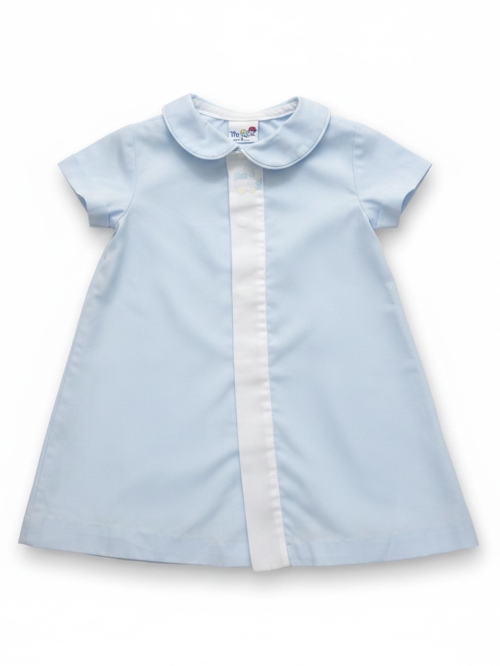 The Bailey Boys Light Blue Classic Daygown / Portrait Dress – Size NB